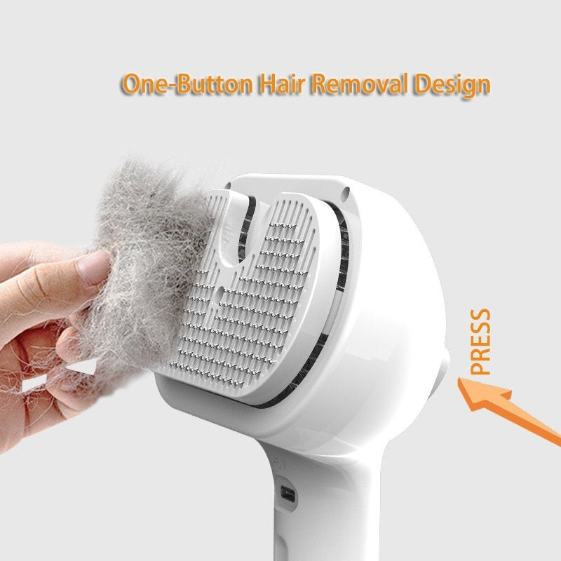 MistComb Hydrating Groom & De-Shed Brush